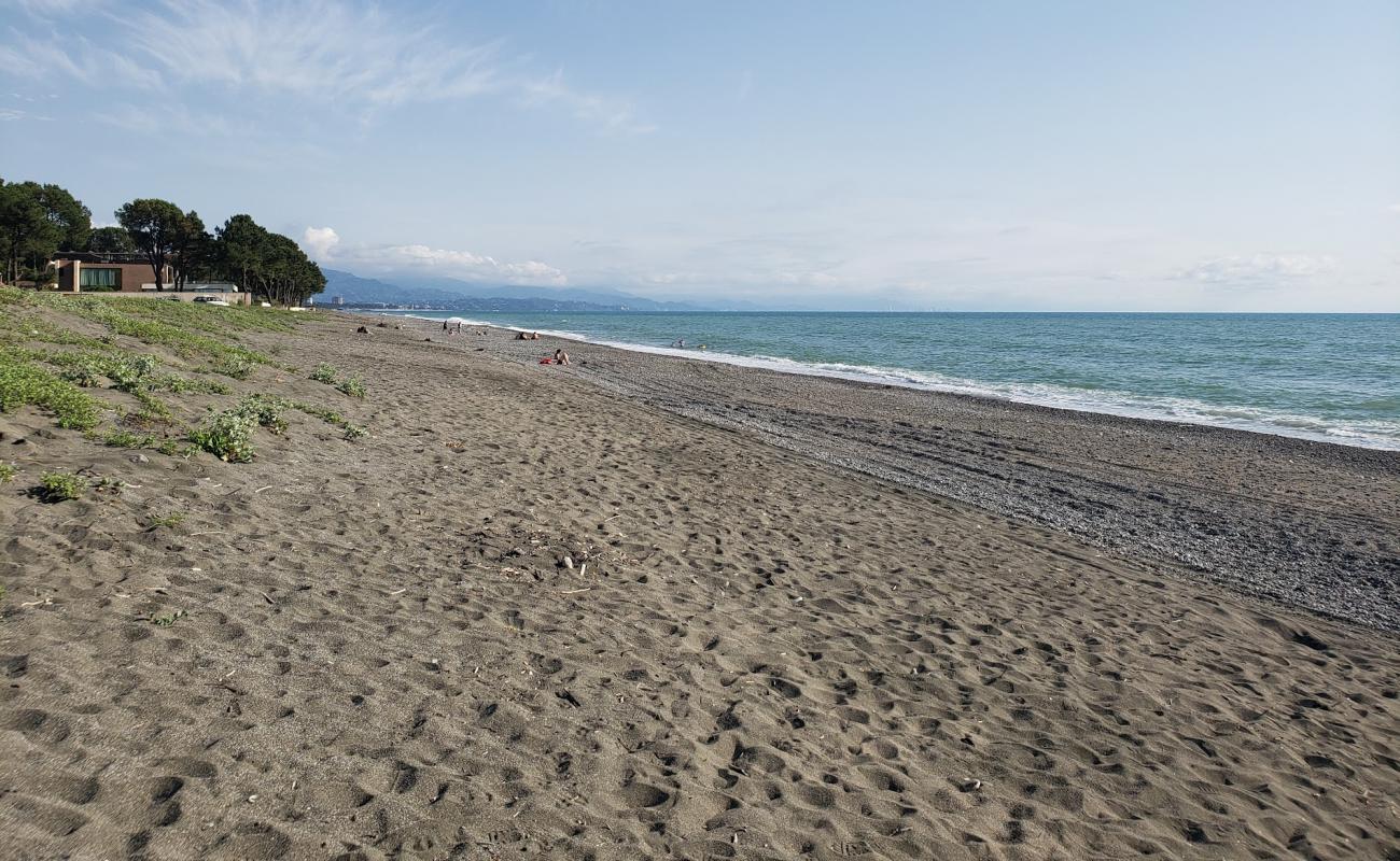 Kobuleti beach IV'in fotoğrafı gri çakıl taşı yüzey ile