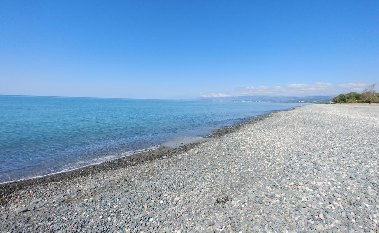 Gulripshi beach'in fotoğrafı hafif çakıl yüzey ile