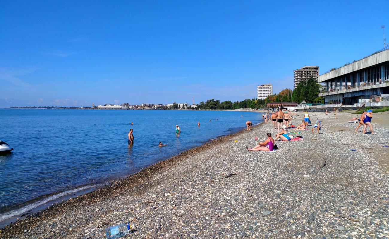 MVO beach'in fotoğrafı çakıl ile kum yüzey ile