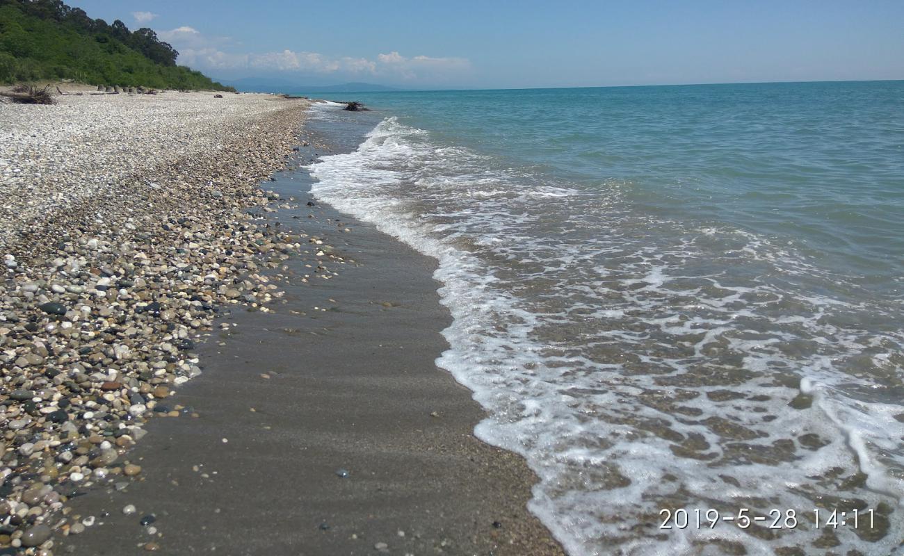 Primorskoe beach'in fotoğrafı çakıl ile kum yüzey ile