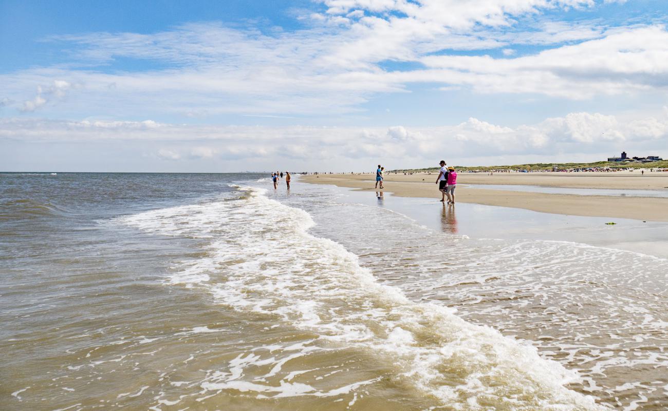 Juist strand'in fotoğrafı parlak kum yüzey ile