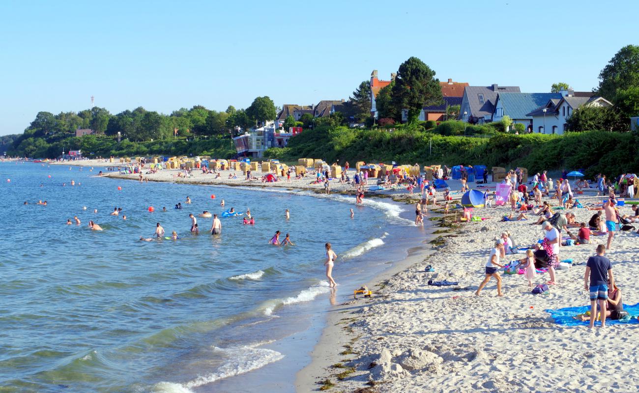 Schilksee Strandbad'in fotoğrafı açık bej kum yüzey ile
