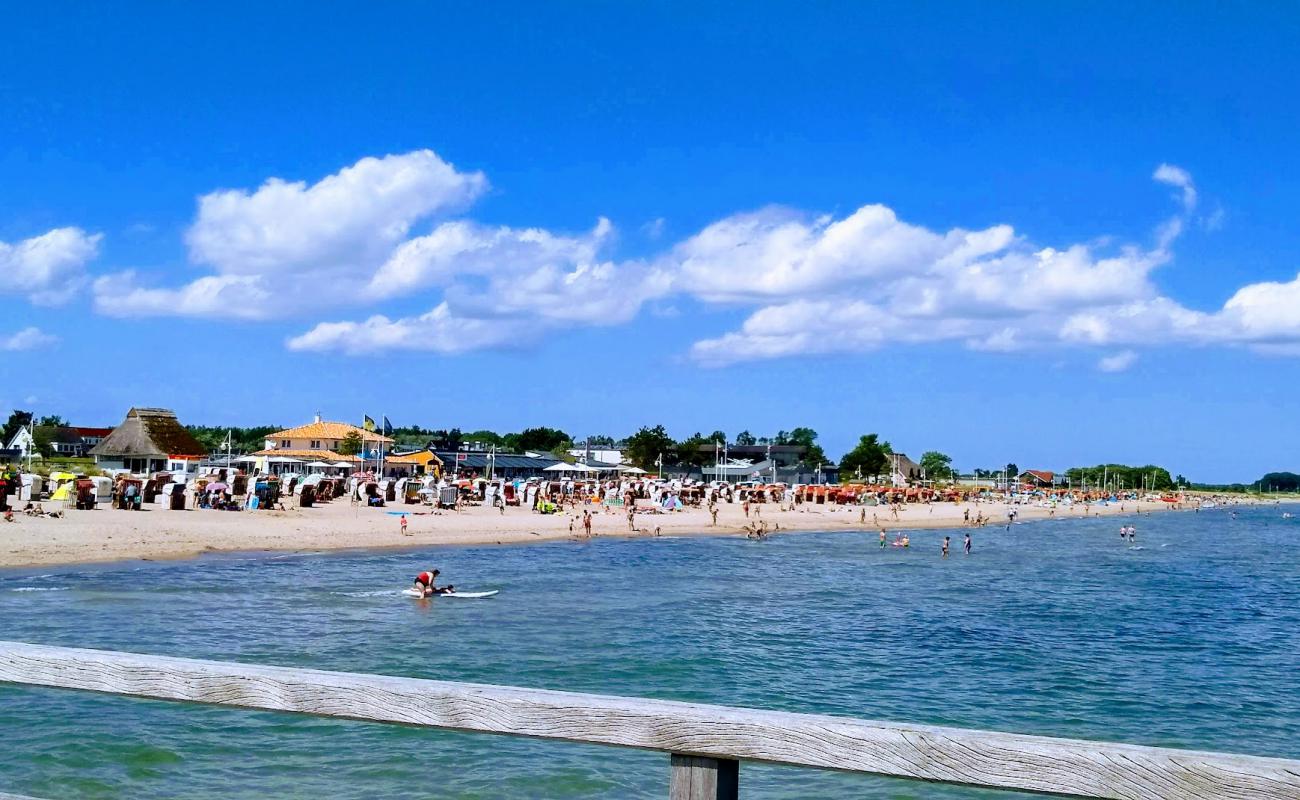 Dahme plajı'in fotoğrafı parlak kum yüzey ile