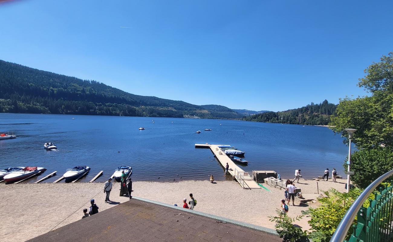 Titisee Strand'in fotoğrafı gri ince çakıl taş yüzey ile