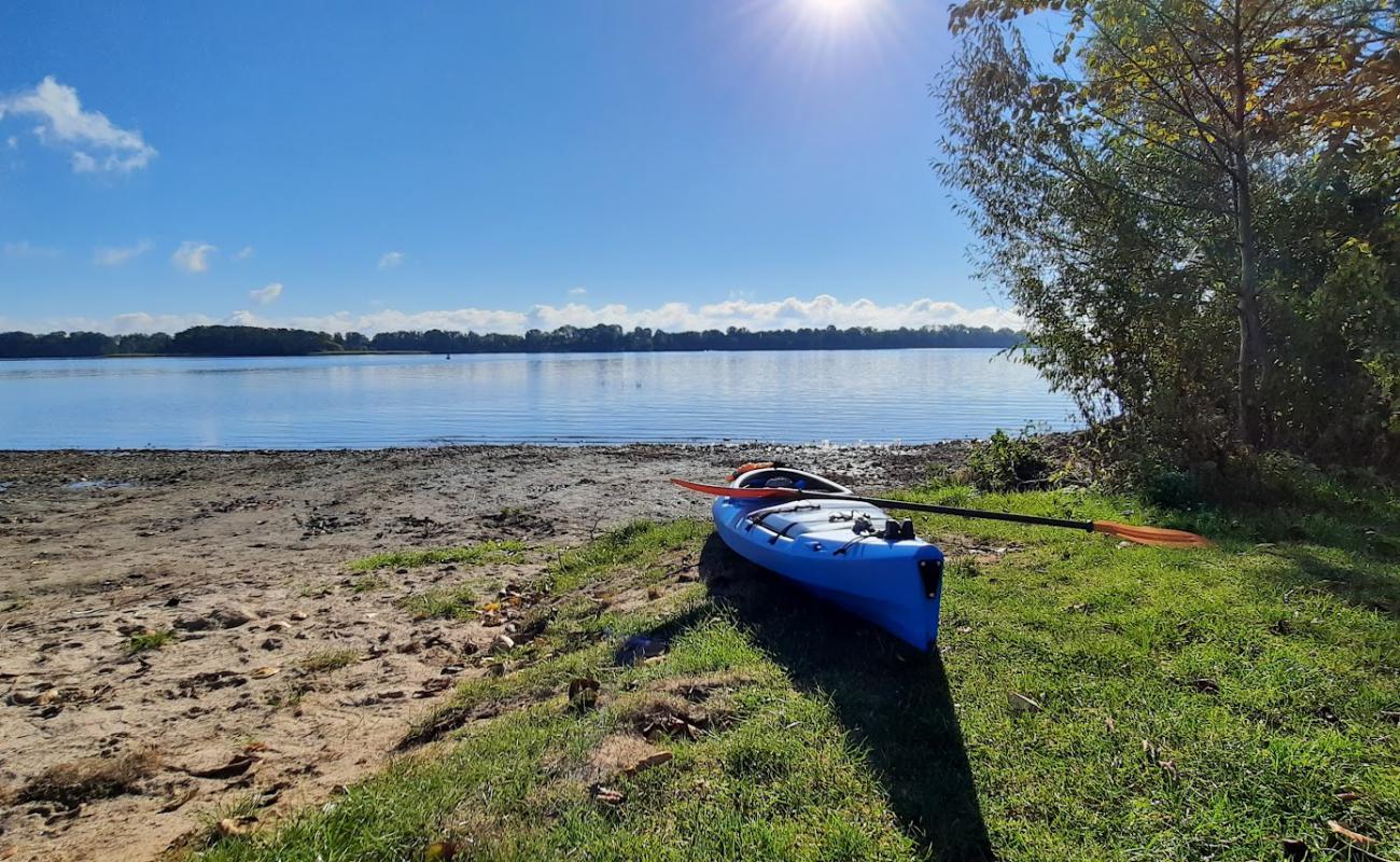 Badewiese Gallentin Strand'in fotoğrafı parlak kum yüzey ile