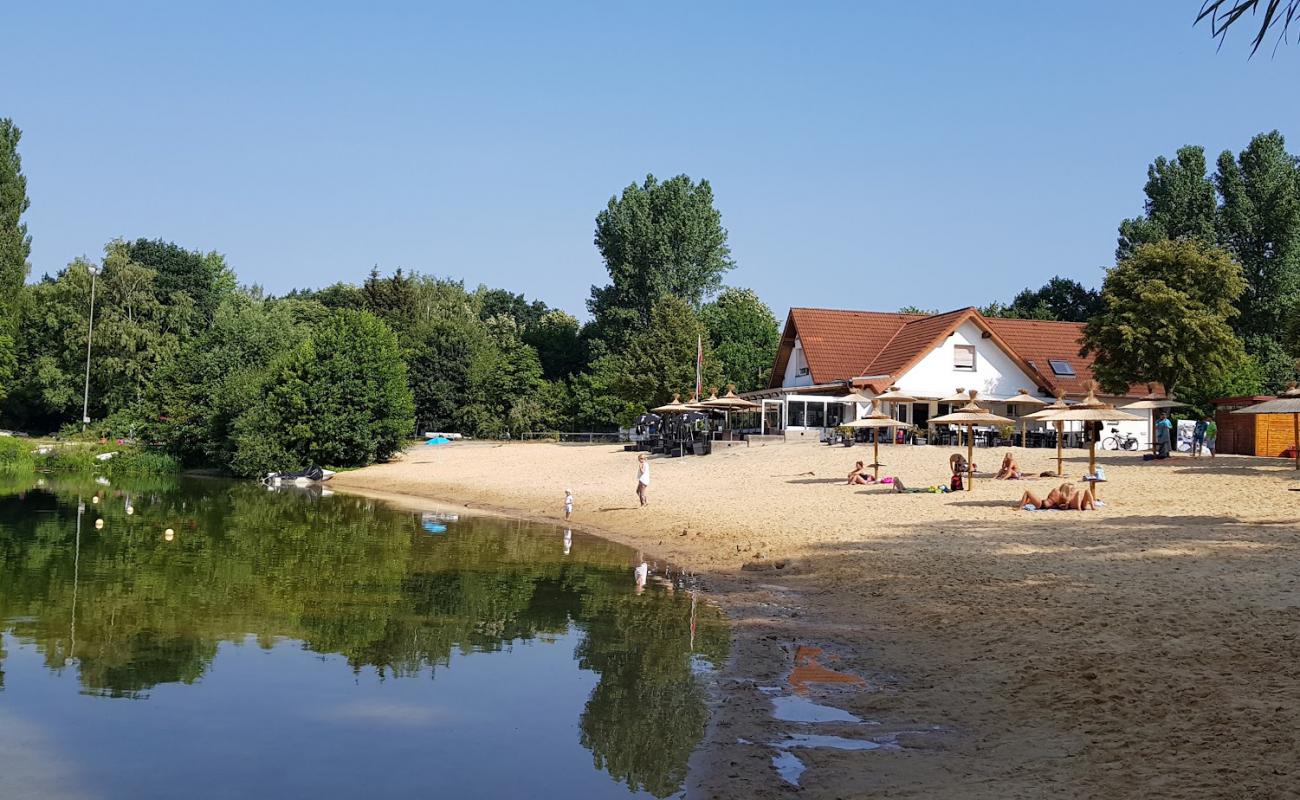 Eisklang am Salitos Beach'in fotoğrafı parlak kum yüzey ile