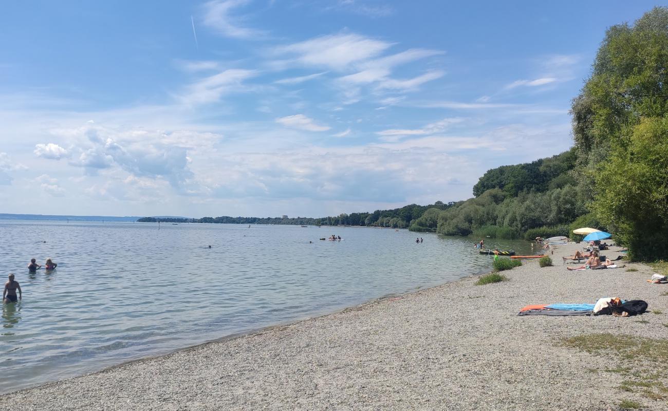 Freizeitgelande Manzell'in fotoğrafı gri çakıl taşı yüzey ile