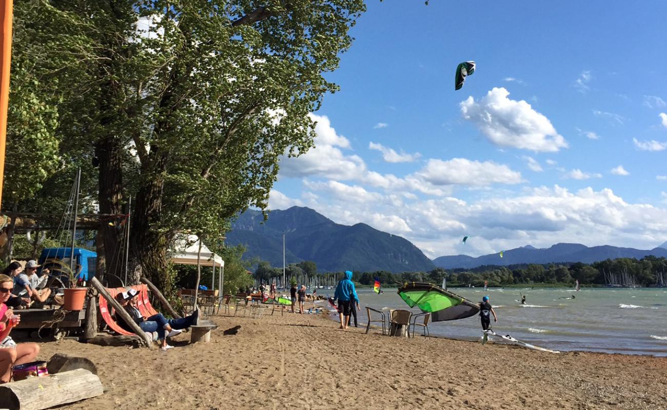 Strandbad Ubersee'in fotoğrafı hafif çakıl yüzey ile