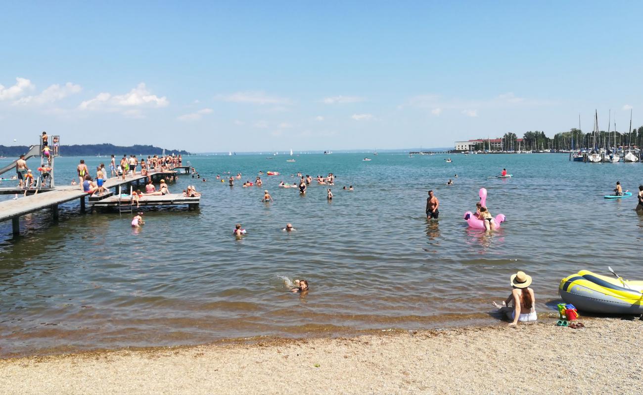 Strandbad Bernau'in fotoğrafı hafif çakıl yüzey ile