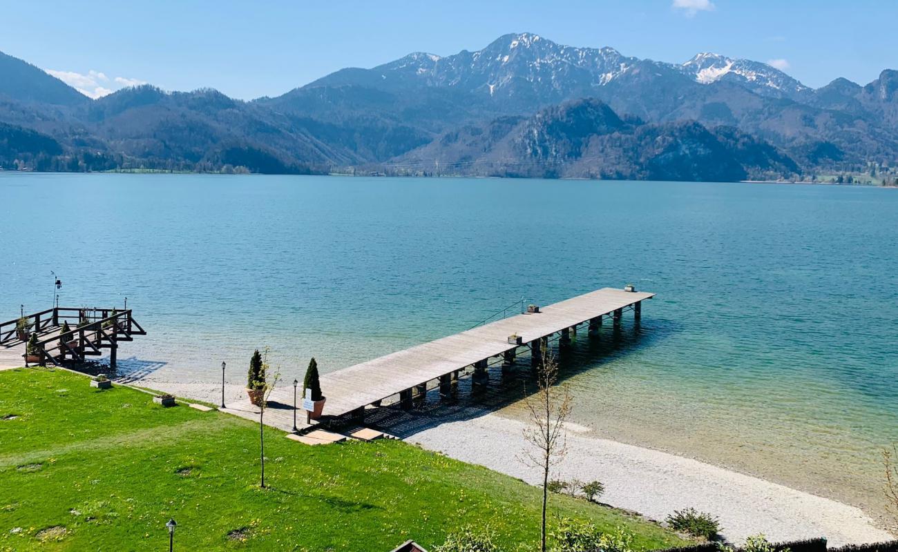 Kristall Therme trimini Kochel am See'in fotoğrafı gri çakıl taşı yüzey ile