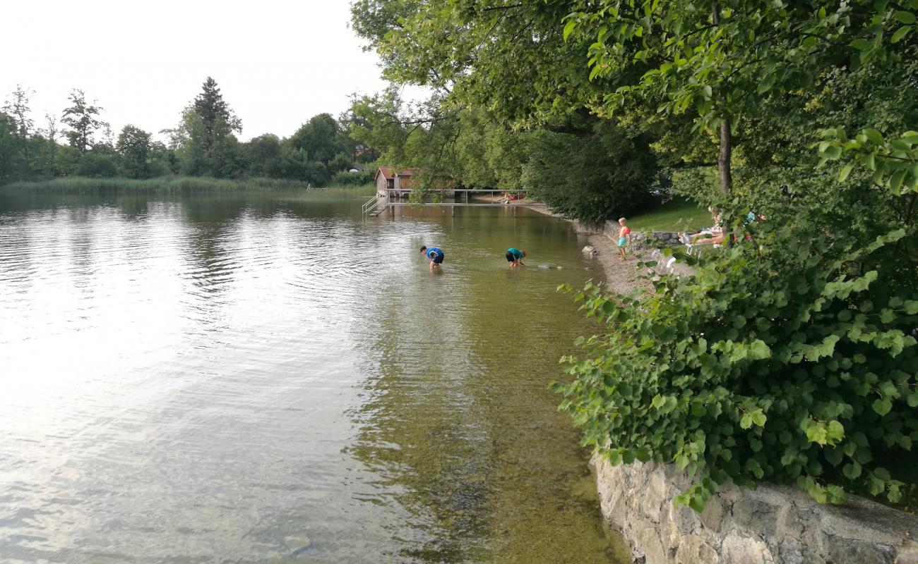 Strandbad Seehausen'in fotoğrafı çim yüzey ile