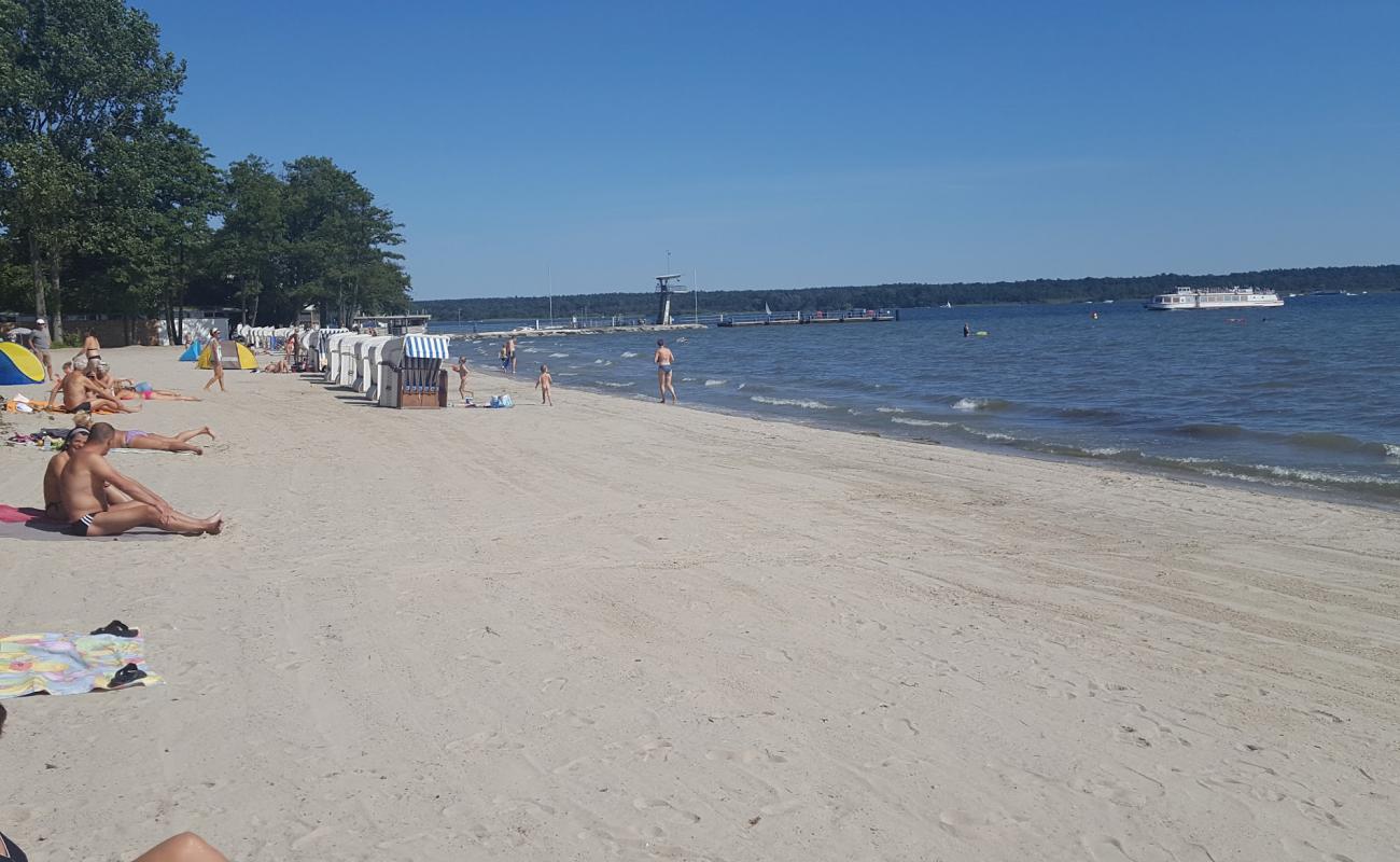 Badestrand Klink'in fotoğrafı parlak kum yüzey ile