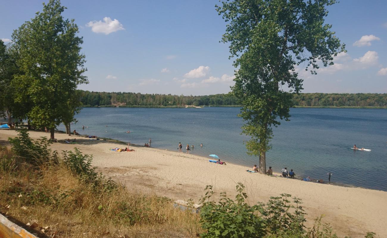 Strandbad Sandersdorf'in fotoğrafı açık bej kum yüzey ile