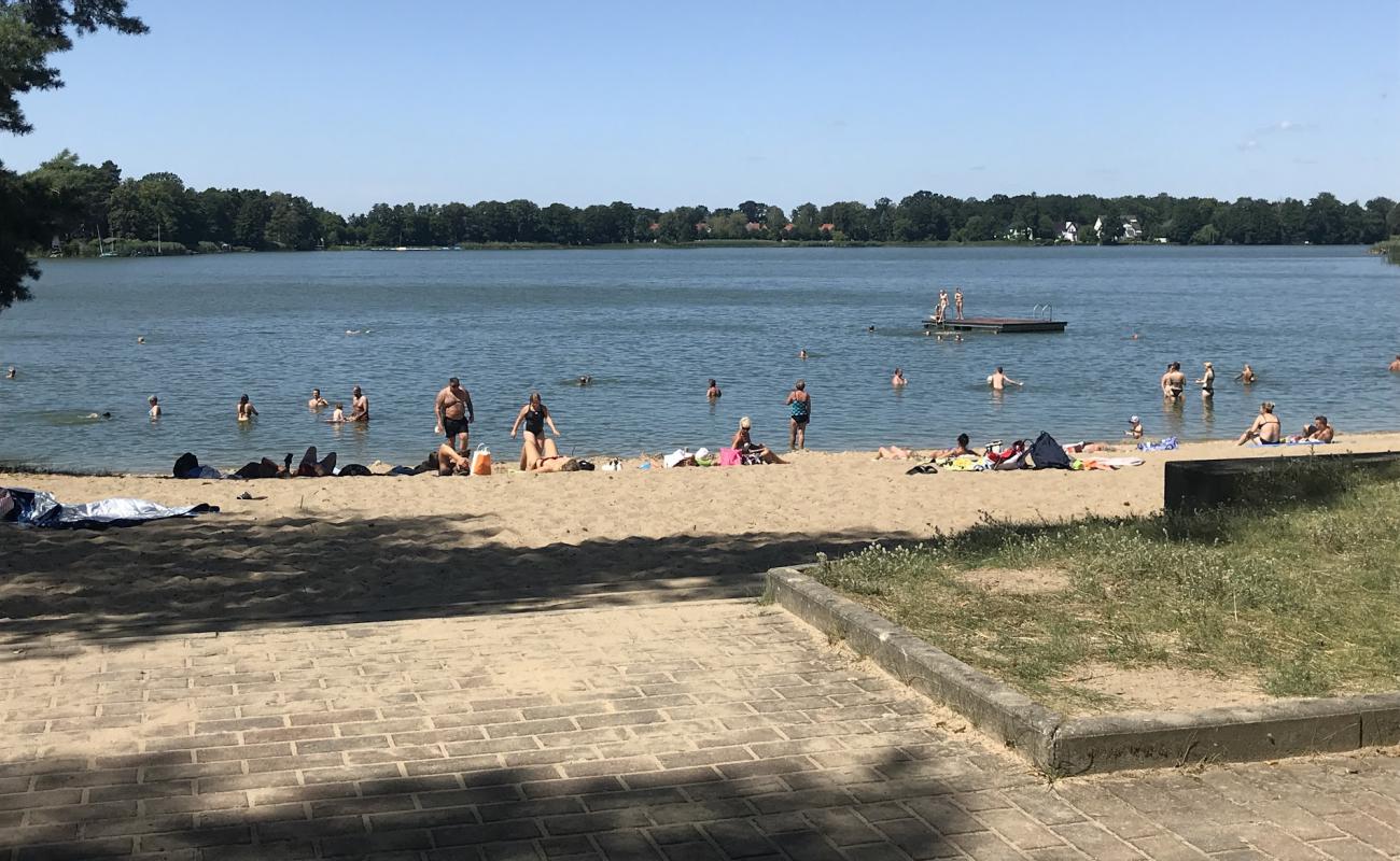 Freibad Mullrose Beach'in fotoğrafı açık bej kum yüzey ile