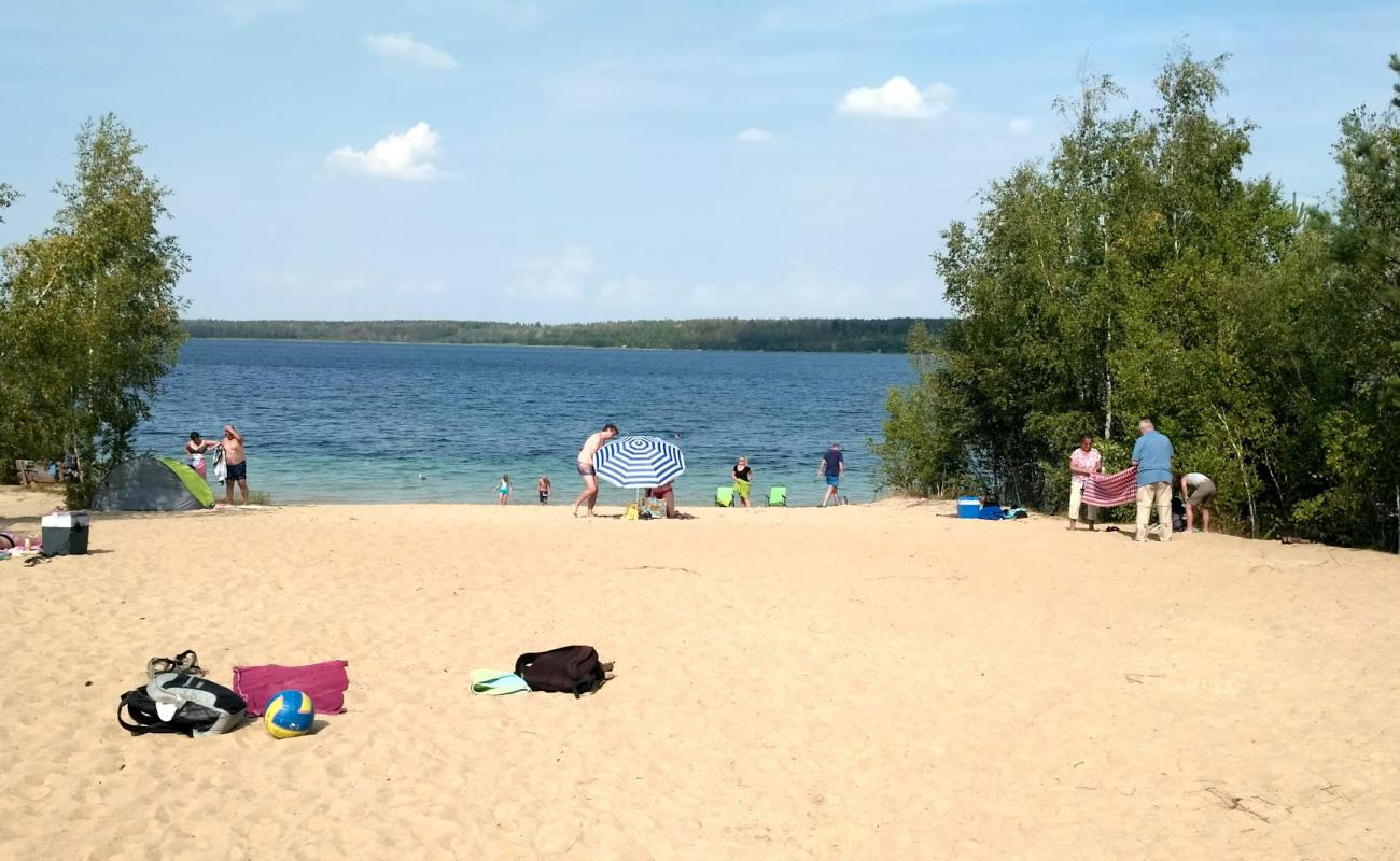 Haselbacher nudist Beach'in fotoğrafı açık bej kum yüzey ile