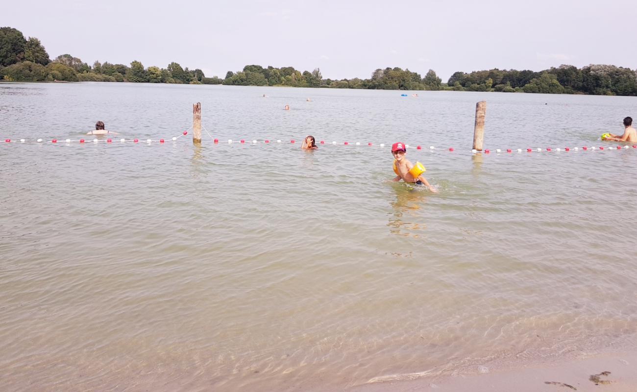 Kleiner Bornhorster See Strand'in fotoğrafı açık bej kum yüzey ile