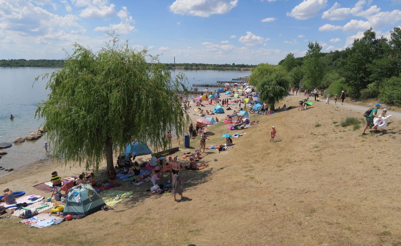 Markkleeberger See Strandbad'in fotoğrafı parlak kum yüzey ile