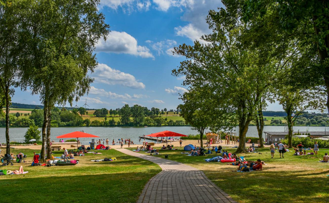 Nieder-Mooser See'in fotoğrafı parlak kum yüzey ile