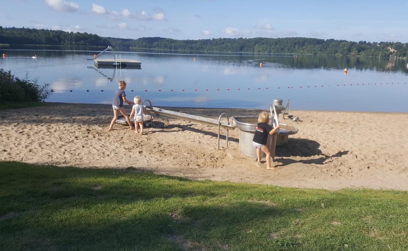 Badestelle beim Aqua Siwa'in fotoğrafı açık bej kum yüzey ile
