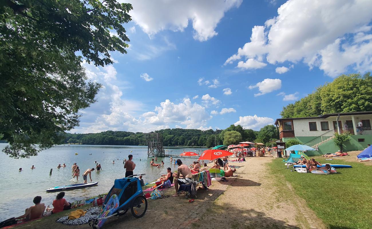 Strandbad Buckow'in fotoğrafı parlak kum yüzey ile