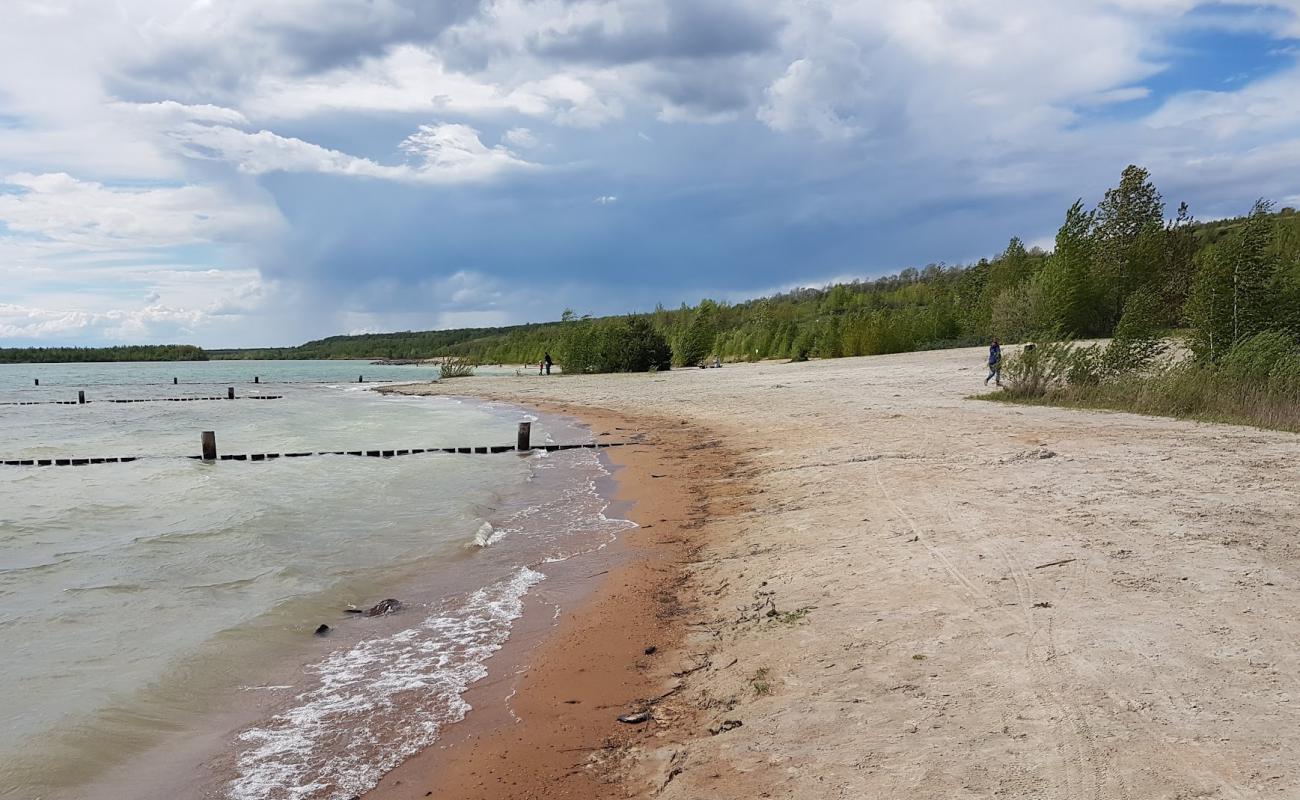 Strand Stormthal'in fotoğrafı açık bej kum yüzey ile