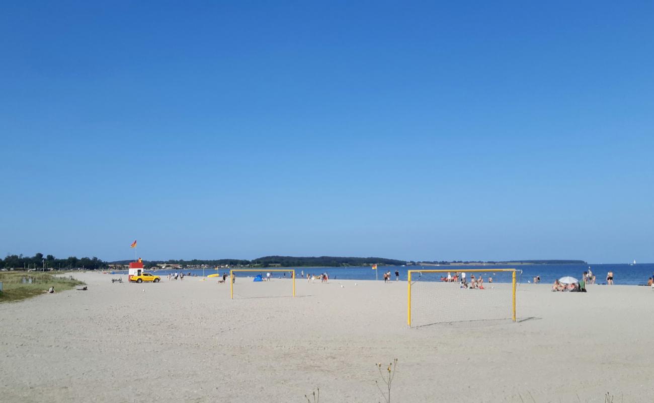 Nordstrand strand'in fotoğrafı parlak kum yüzey ile