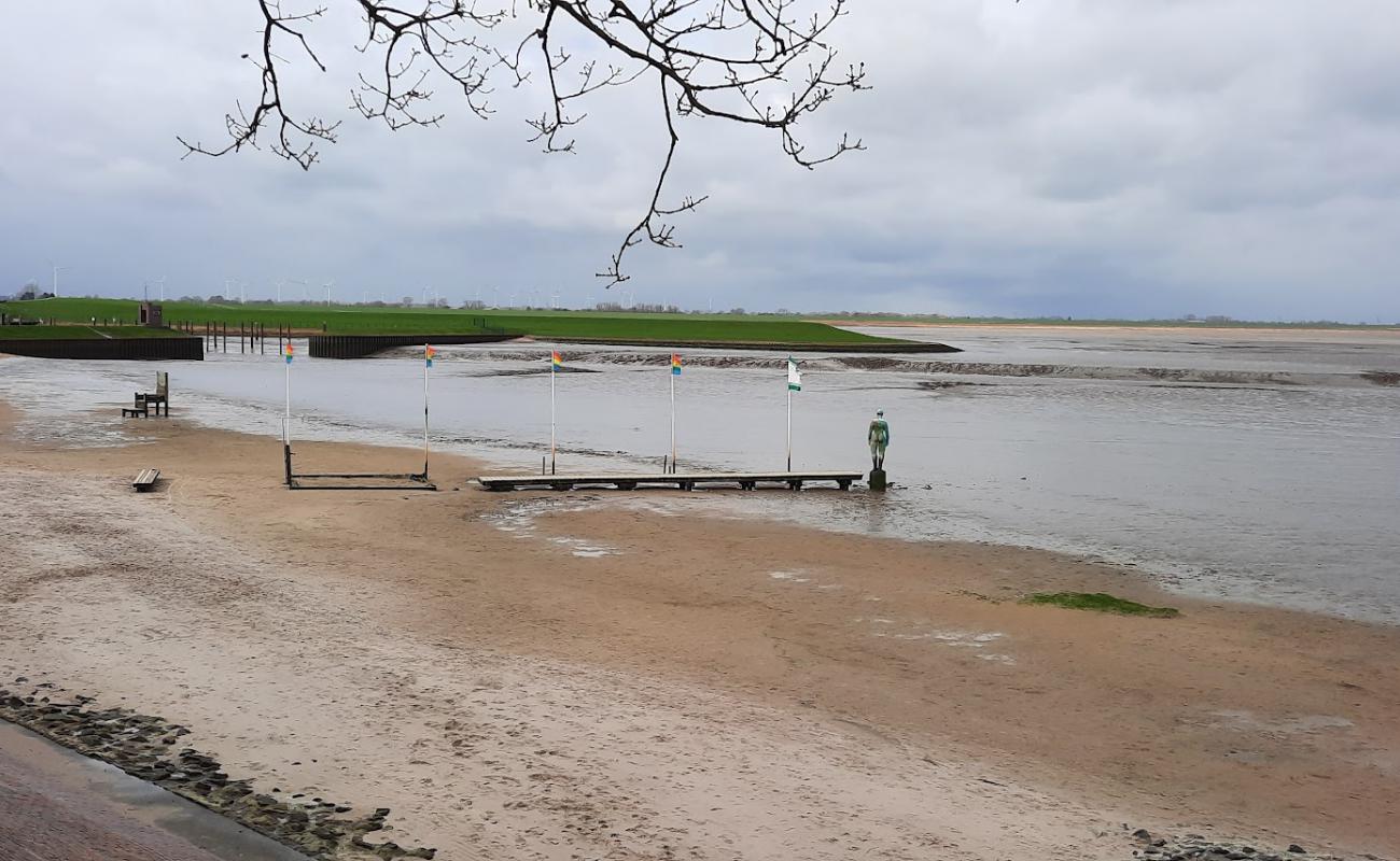 Dangast Plajı'in fotoğrafı parlak kum yüzey ile