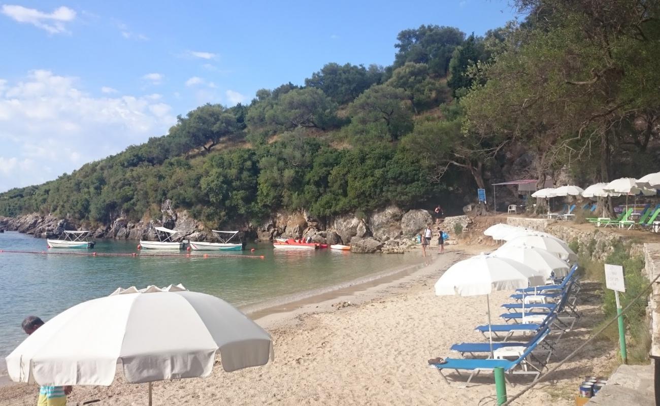 Zavia beach'in fotoğrafı açık bej kum yüzey ile