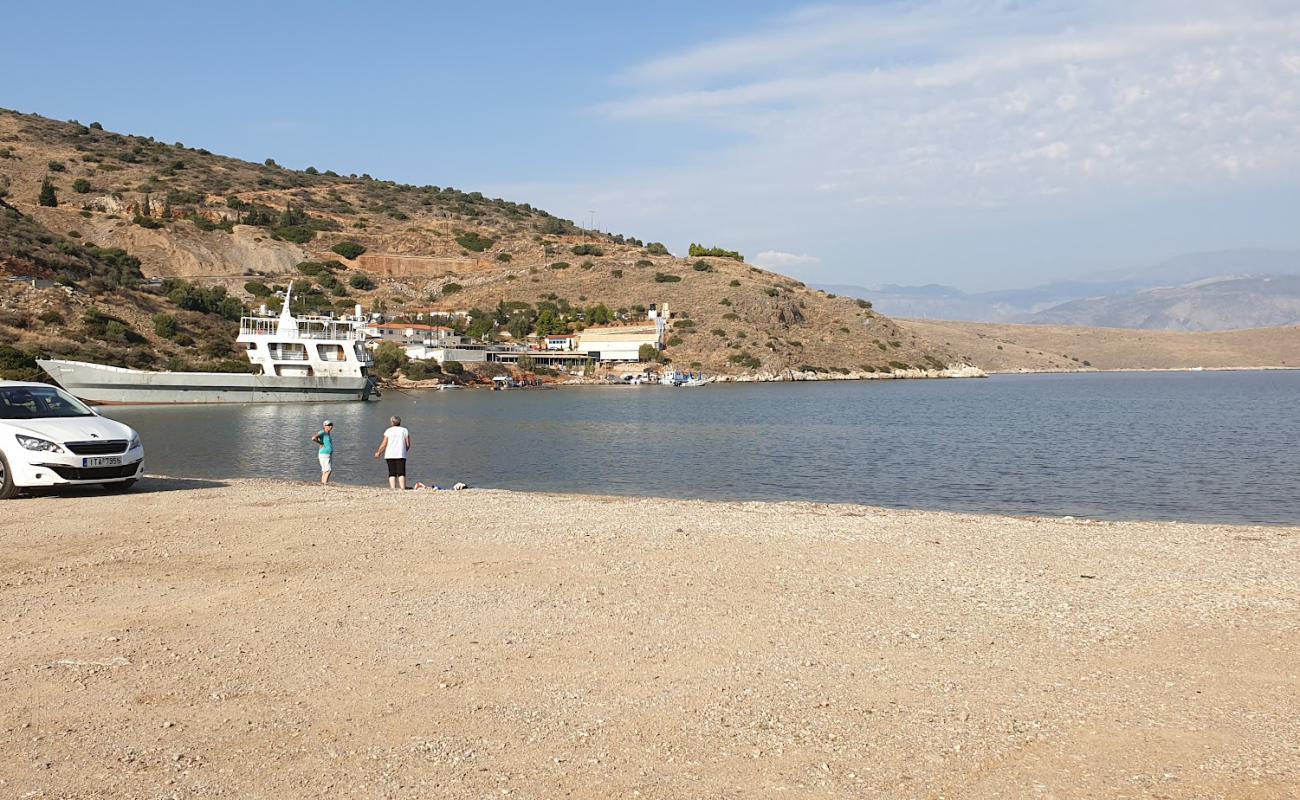 Anemokampi beach'in fotoğrafı hafif çakıl yüzey ile