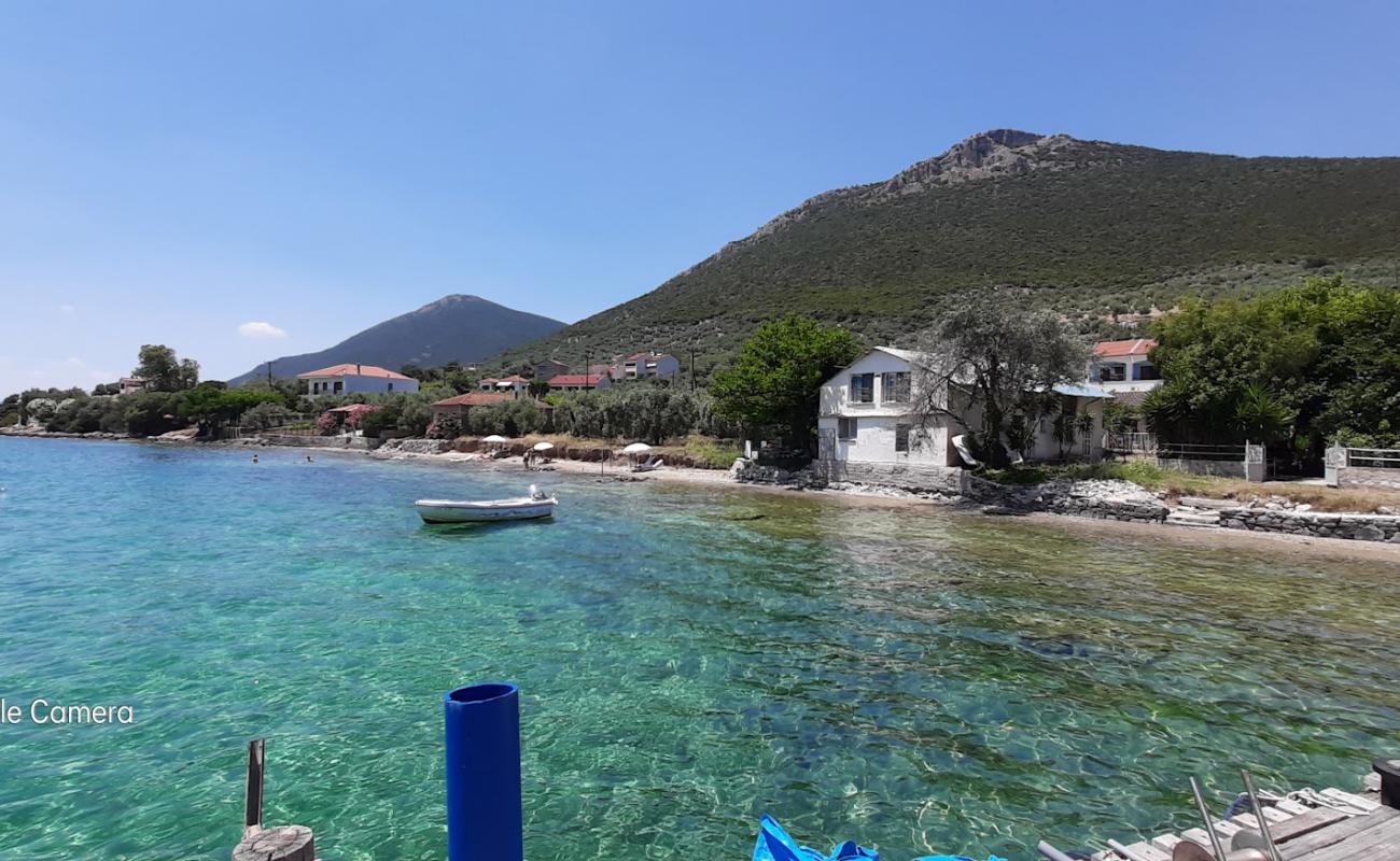 Ag. Dimitrios beach'in fotoğrafı çakıl ile kum yüzey ile