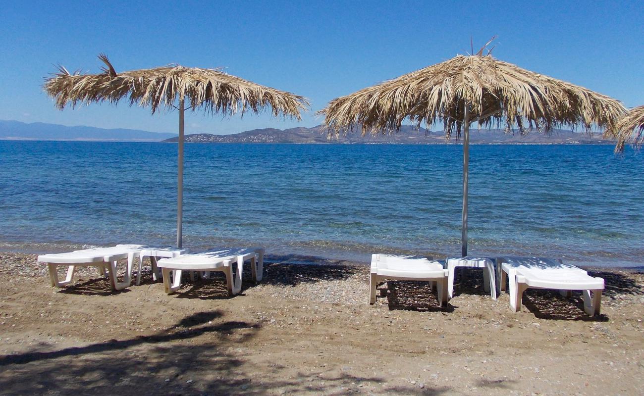 Soutrali 2nd beach'in fotoğrafı siyah kum ve çakıllar yüzey ile