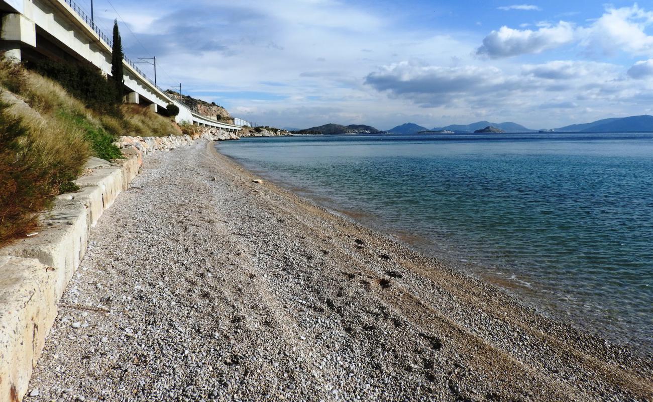 Vardaris 3rd beach'in fotoğrafı hafif ince çakıl taş yüzey ile