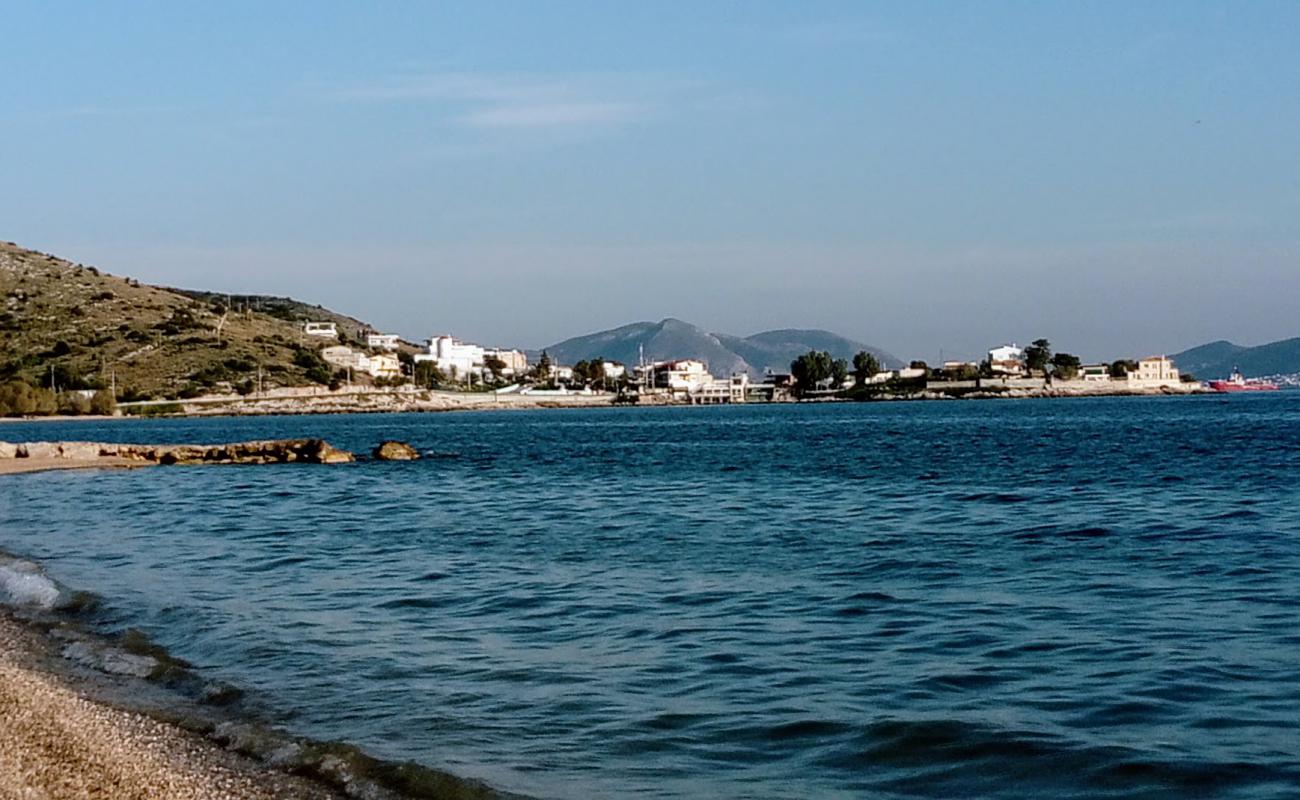 Megara 2nd beach'in fotoğrafı hafif ince çakıl taş yüzey ile