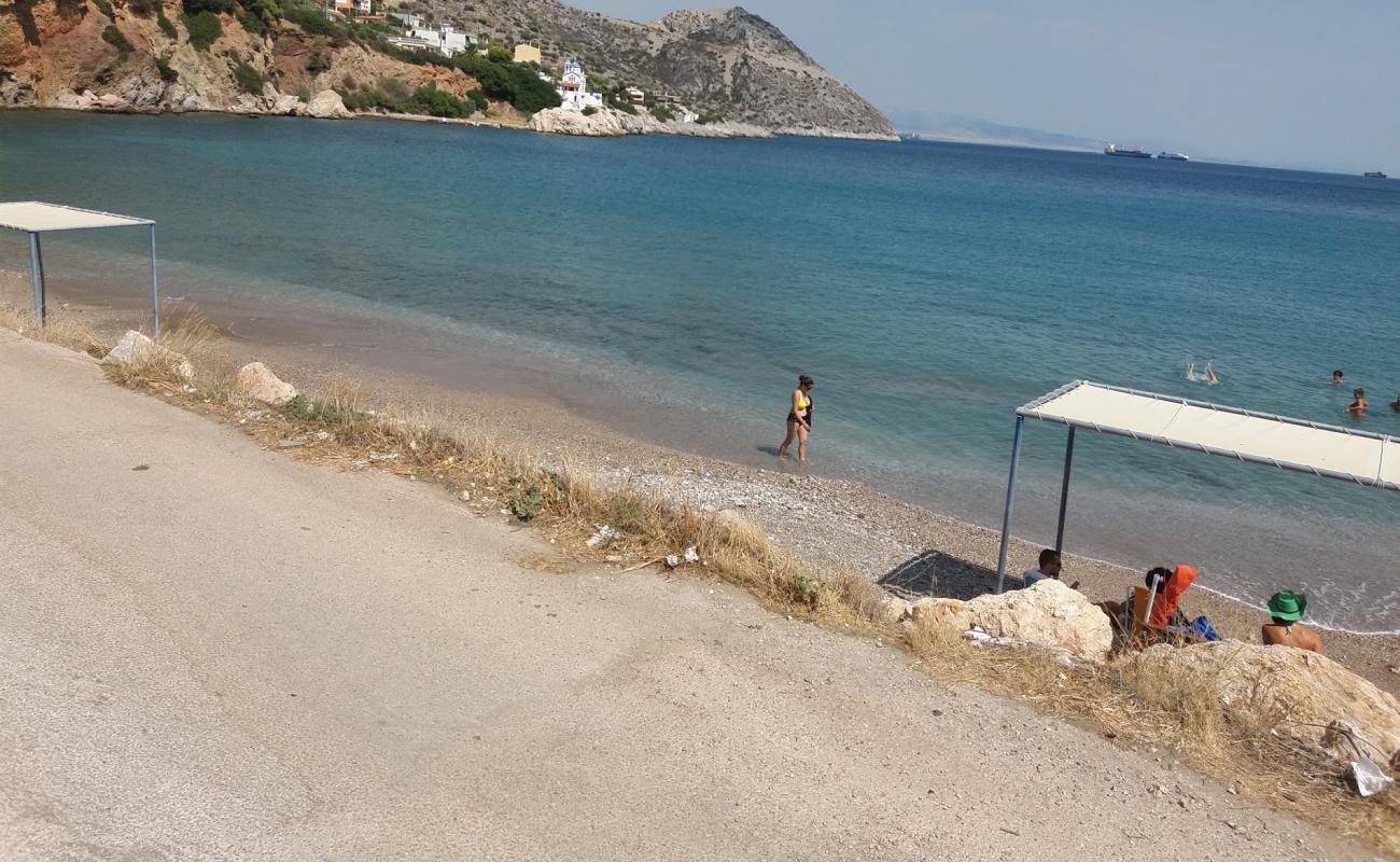 Paralia Kakia Bigla'in fotoğrafı çakıl ile kum yüzey ile