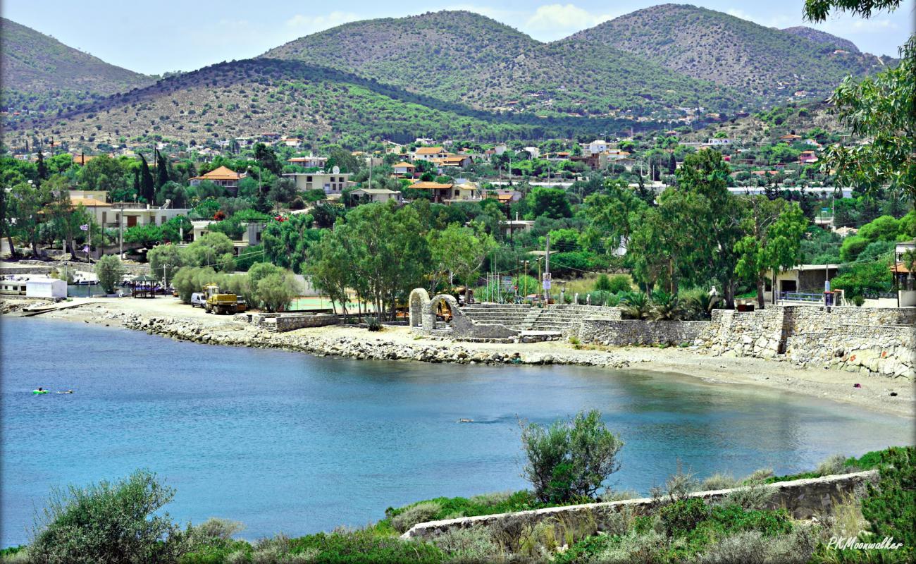 Selinia beach II'in fotoğrafı koyu i̇nce çakıl yüzey ile