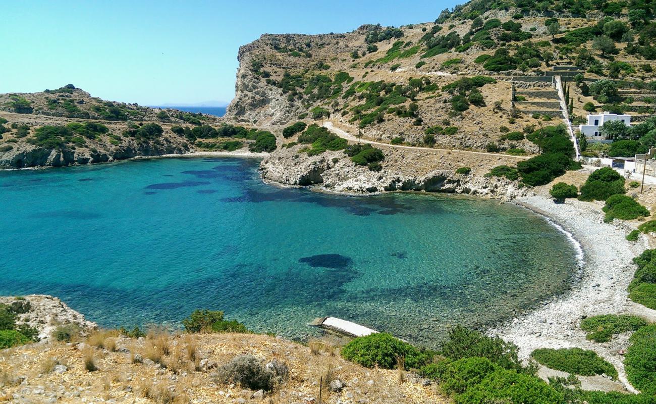 Libadaki'in fotoğrafı taşlar yüzey ile