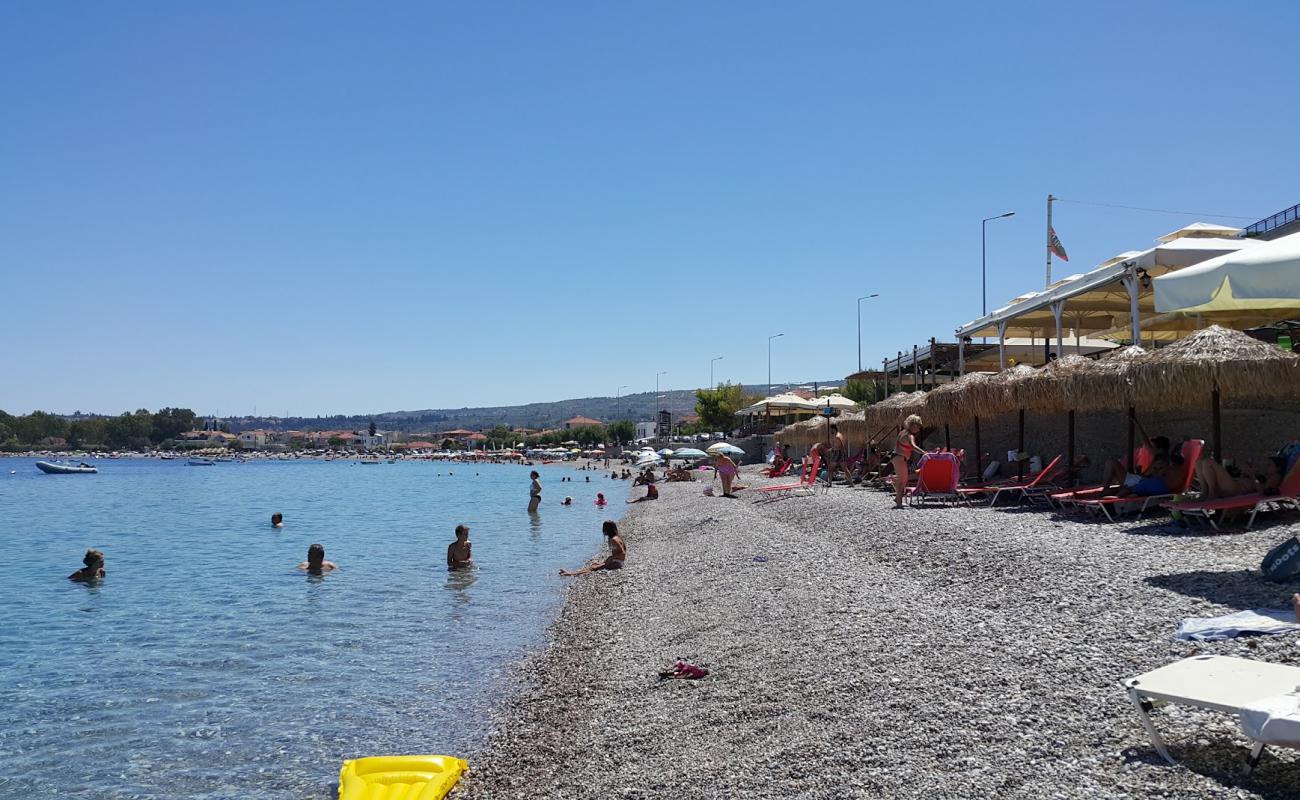 Esperides'in fotoğrafı küçük gri çakıllar yüzey ile