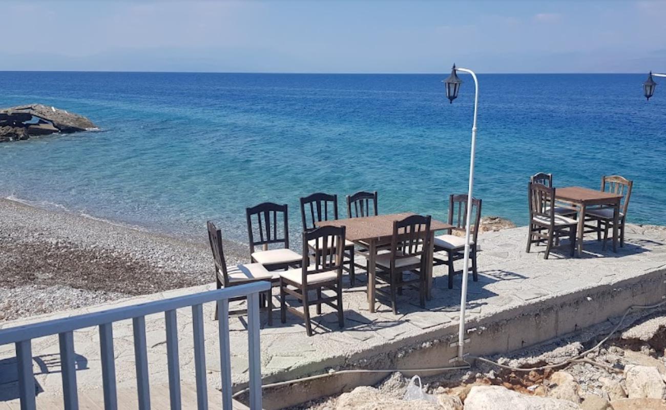 Palaia beach'in fotoğrafı gri çakıl taşı yüzey ile