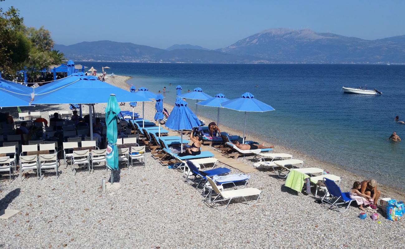 beach St. Basil'in fotoğrafı gri çakıl taşı yüzey ile