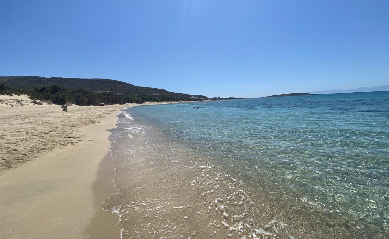 Panagia beach'in fotoğrafı parlak ince kum yüzey ile