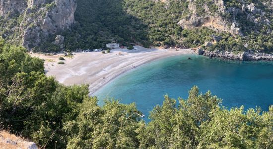 Vlychada beach