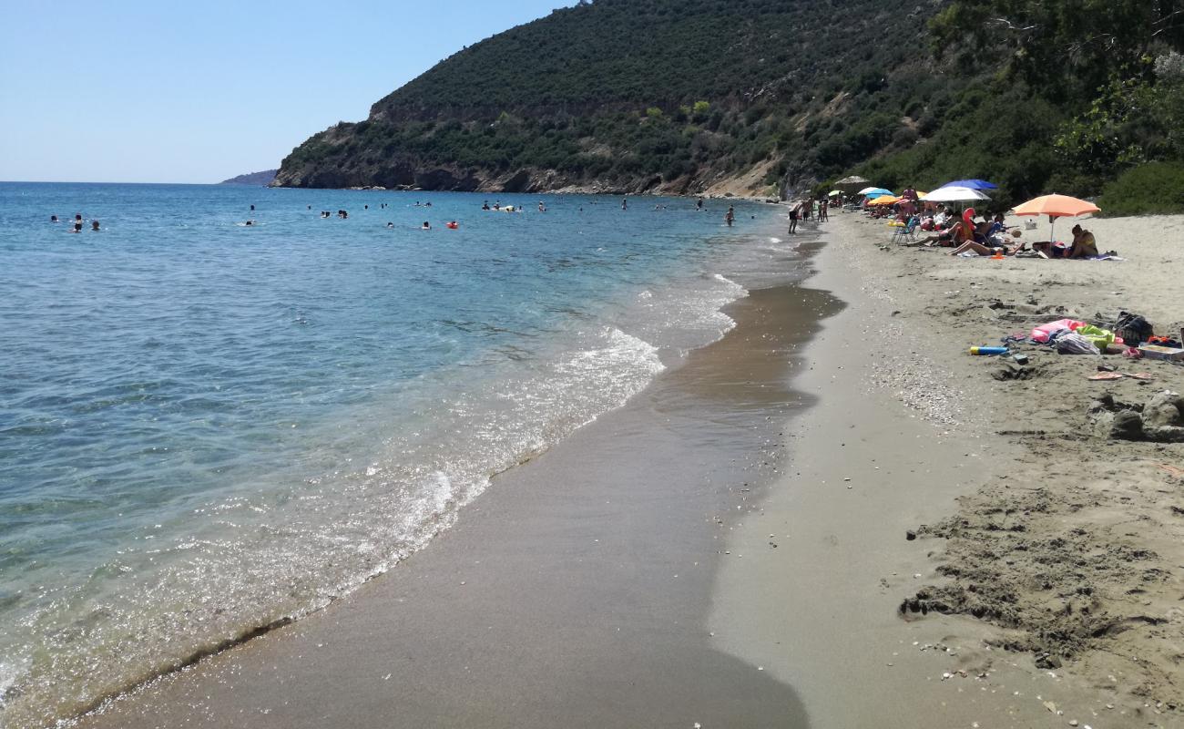 Karakatsanis Beach'in fotoğrafı parlak kum yüzey ile