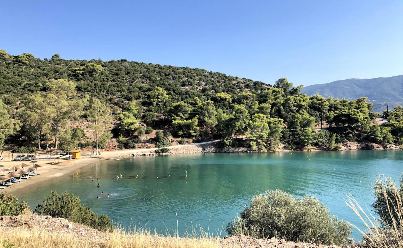 Rosikou Nafstathmou'in fotoğrafı bej kum ve çakıl yüzey ile