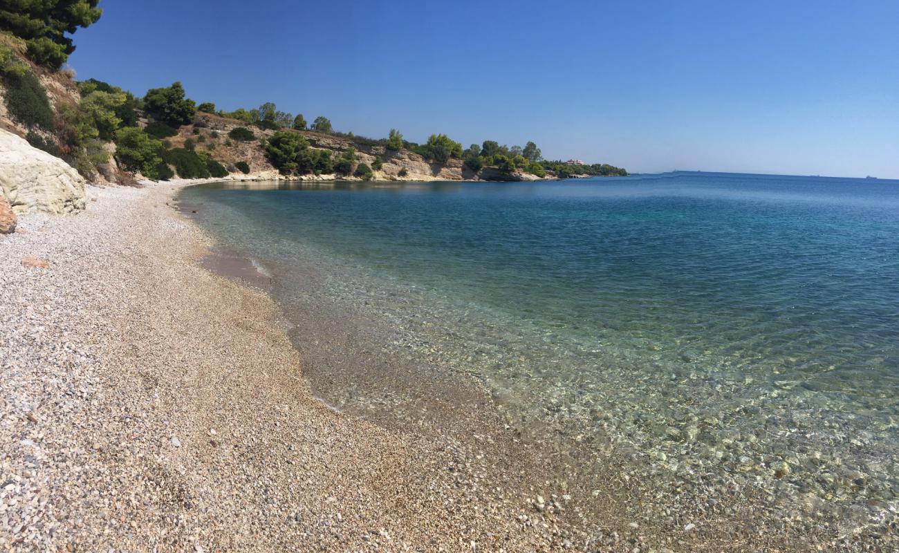 Paralia Kechrion IV'in fotoğrafı hafif çakıl yüzey ile