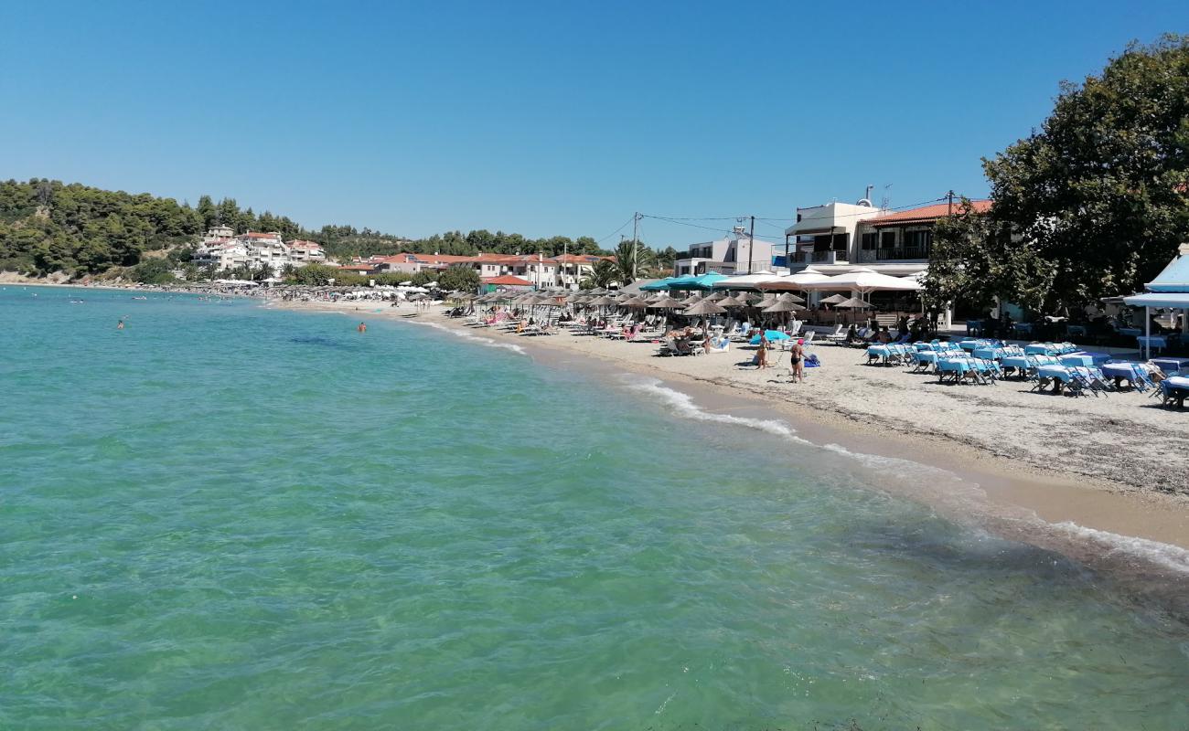 Siviri beach'in fotoğrafı parlak kum yüzey ile