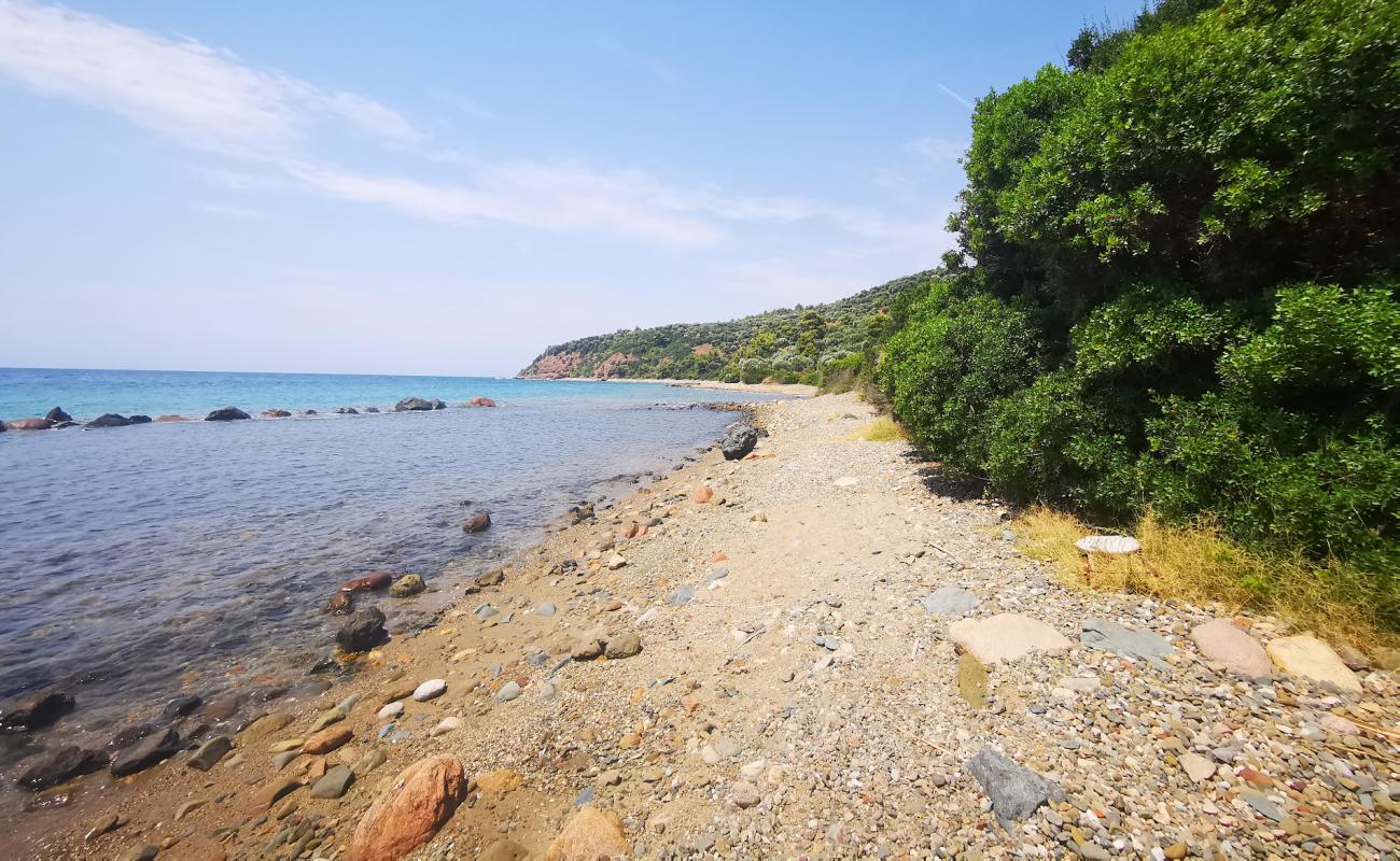Sevas Bay'in fotoğrafı siyah kum ve çakıllar yüzey ile