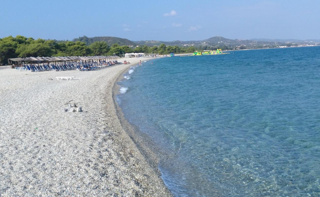 Glarokavos beach II'in fotoğrafı açık bej kum yüzey ile