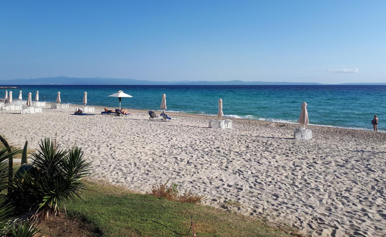 Solina beach'in fotoğrafı açık bej kum yüzey ile