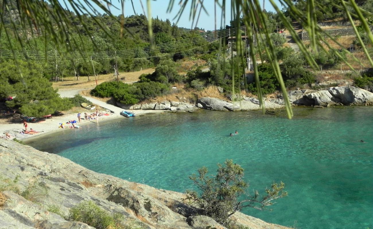 Spathies beach II'in fotoğrafı parlak ince kum yüzey ile