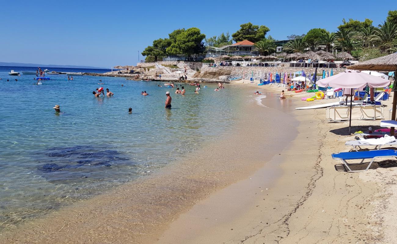 Mitari Camping beach'in fotoğrafı i̇nce bej kum yüzey ile